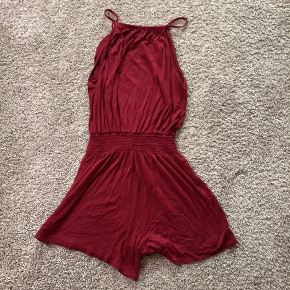 Red romper - Picture 3 of 3